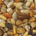 assorted yellow pebbles